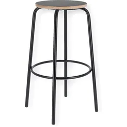 Jan Kurtz Paris Barhocker Höhe 65cm | schwarz