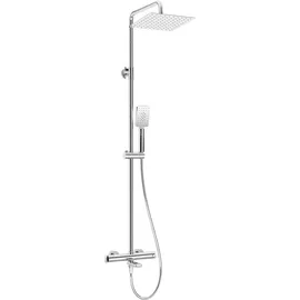 Neuesbad Deante Duschset Wandmontage mit Thermostat chrom NAC_01HT