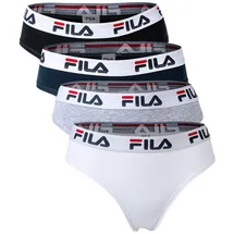 Fila Slip 4 St. Weiß/Schwarz/Grau/Marine XS