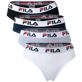 Fila Slip 4 St. Weiß/Schwarz/Grau/Marine XS