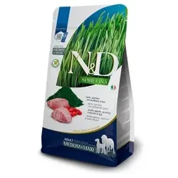 N&D Farmina Spirulina Medium/Maxi Adult Lamm 2x7 kg