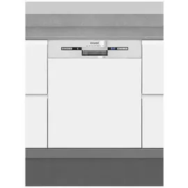 Exquisit EGSP2112-EB-030E Einbau-Geschirrspüler (teilintegrierbar, 598 mm breit, Inox)