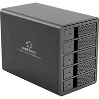 Renkforce RF-6647600 8.9 cm (3.5 Zoll) Festplattengehäuse 5 Bay
