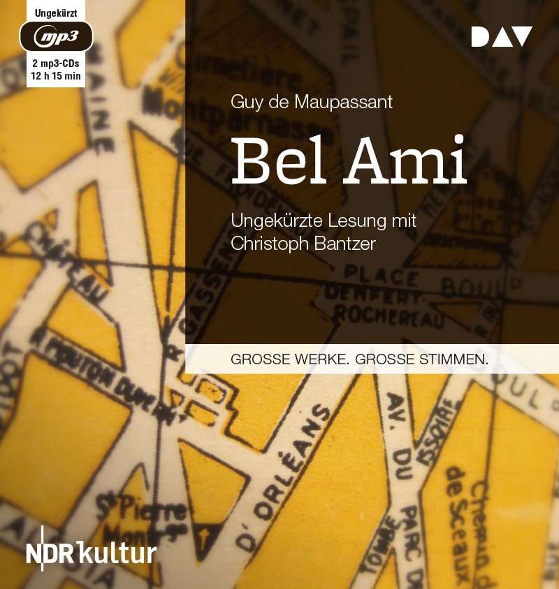 Bel Ami 2 Audio-Cd  2 Mp3 - Guy de Maupassant (Hörbuch)