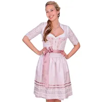 Krüger Madl Dirndl Midi Dirndl 2tlg. - MAILINA - rosé