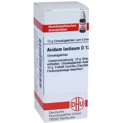 Acidum Lacticum D 12 Globuli 10 g