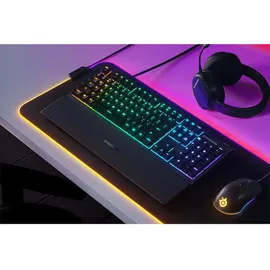 SteelSeries Apex 3 Tastatur Rgb Qwerty - Black