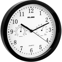 ELBE RP-1005-N – Wanduhr mit Thermometer und Hygrometer
