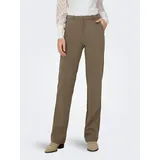 Only Hose Raffy-Yo in Braun mit geradem Bein-M-L32