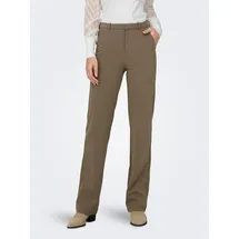 Only Hose Raffy-Yo in Braun mit geradem Bein-M-L32