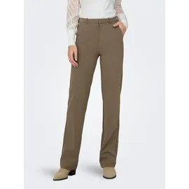 Only Hose Raffy-Yo in Braun mit geradem Bein-M-L32