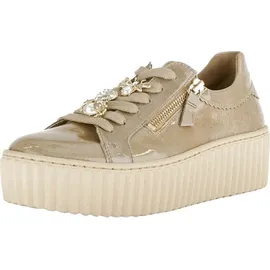 Gabor Plateau Schnürschuhe in Beige - 237470014 7