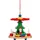 Christian Ulbricht GmbH Christian Ulbricht Erzgebirge Baumbehang Pyramide mit Weihnachtsmann - 7,5 cm