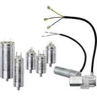 Hydra MKP_285_MSB 3uF 25x48 1 St. MKP-Motorkondensator 3 μF 450 V/AC 5 % x L) 25 mm x 48 mm