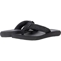 Skechers Damen Asana-Hidden Valley Flipflop, Schwarz/Schwarz, 38 EU