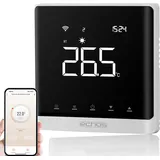 Echos Wandthermostat Heizung Smart Fußbodenheizung WLAN Raumthermostat Über Smartphone Tuya Smart Life Amazon Alexa Google Home steuerbar Thermostat Fußssbodenheizung Programmierbares Raumthermostat