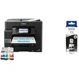 Epson EcoTank ET-5805 Plus zusätzliche Tintenflasche (Schwarz)