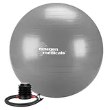 Newgen Medicals Sitz- und Gymnastikball Grau 65 cm