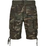Brandit Textil Brandit Savage Vintage Shorts woodland, Größe 5XL