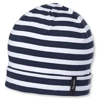 Sterntaler Beanie Slouch Ringeljersey marine, 45 cm