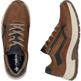 Rieker Herren 11001 Schnürschuhe, braun 22, 42 EU