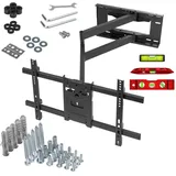 Maclean Brackets Maclean MC-985 (Wand, 45 kg 37" - 80"), TV Wandhalterung Schwarz