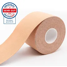 Axion Kinesiologie Tape 1 Rolle 500x5cm | Wasserfeste • hautfreundliche • elastische • selbstklebende Fitness Bandage | Physio-tape optimal für Sport & Alltag - axion (Beige)