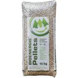 A&G-heute Bioenergie Weichholz Brennpellets 15kg 6 mm | Holzpellets Kaminpelletts Ofenpellets Umweltfreundlich | Wärmeeffizient | Regionales Naturholz | DINplus ENplus A1-Zertifiziert