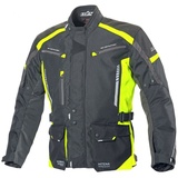 BÜSE Torino II Textiljacke wasserdicht - Schwarz/Neon-Gelb - 12XL