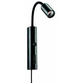 SG ARMATUREN LED-Leseleuchte 320802 8 W schwarz 2700 K