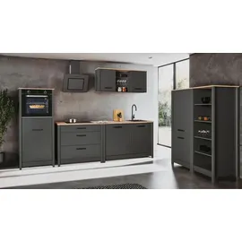 Interlink Standregal Veneto 60 x 60 x 167 cm Grau