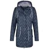 Schietwetter Regenjacke Damen Regenjacke Kiel wasserdicht, winddicht blau 36