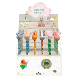 Moses Multicolor-Buntstift Frühlingsfreunde  sortiert