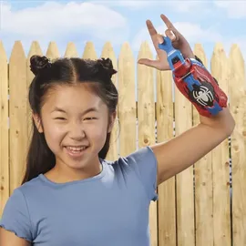 Hasbro Spider-Man Real Webs Super Web-Blaster 2-in-1 Blaster, Rot/Blau