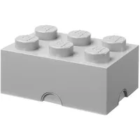 Room Copenhagen LEGO Storage Brick 6 - Aufbewahrungsbox Grau