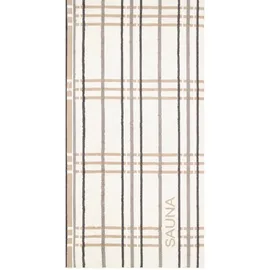 CAWÖ Sauna Check 6274 Saunatuch 80 x 200 cm beige