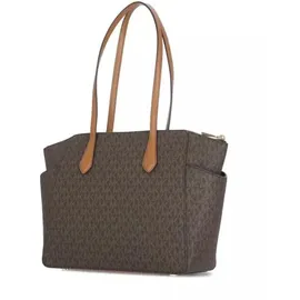 Michael Kors Marilyn Medium Logo Tote Bag brown/acorn