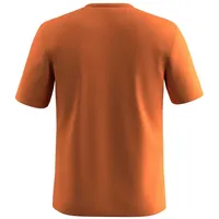 Salewa Solid Logo Dry Kurzarm-t-shirt - Burnt Orange -