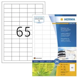 Herma 5200x Universaletiketten - 38,1x21,2 mm - naturweiß weiß