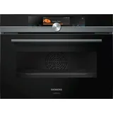 Siemens CS858GRB7  Kompakt- Dampfgarer Black Steel TFT Touchdisplay Dampfgerät..