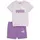 Puma Minicats T-Shirt & Shorts Set Trainingsanzug Lila 68