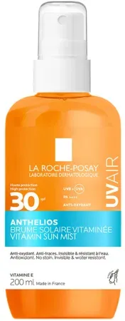 La Roche-Posay Anthelios UVair Vitaminisierte Sonnennebel SPF30 Sprayflasche 200ml