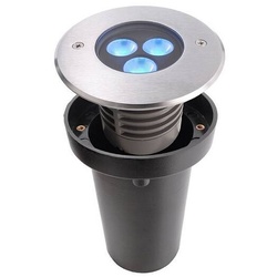 Bodeneinbauleuchte III RGB Bodeneinbauleuchte IP67 silberfarben