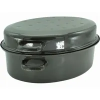 Krüger Leipzig Gänsebräter 42 cm schwarz