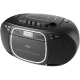 JVC RCE451B (FM, Bluetooth), Radio, Schwarz