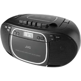 JVC RCE451B (FM, Bluetooth), Radio, Schwarz