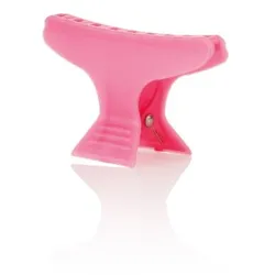 XanitaliaPro Locken-Haarspangen Kunststoff Pink 12 Stück