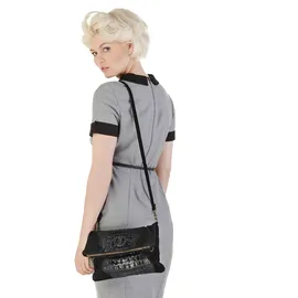 Samantha look Abendtasche Leder Black