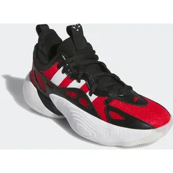 Basketballschuh ADIDAS PERFORMANCE "TRAE YOUNG UNLIMITED 2 LOW KIDS", Gr. 38,5, rot (vivid rot, cloud weiß, core schwarz), Synthetik, Textil, sportlich, Schuhe