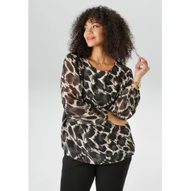 aniston plus Schlupfbluse beige 50